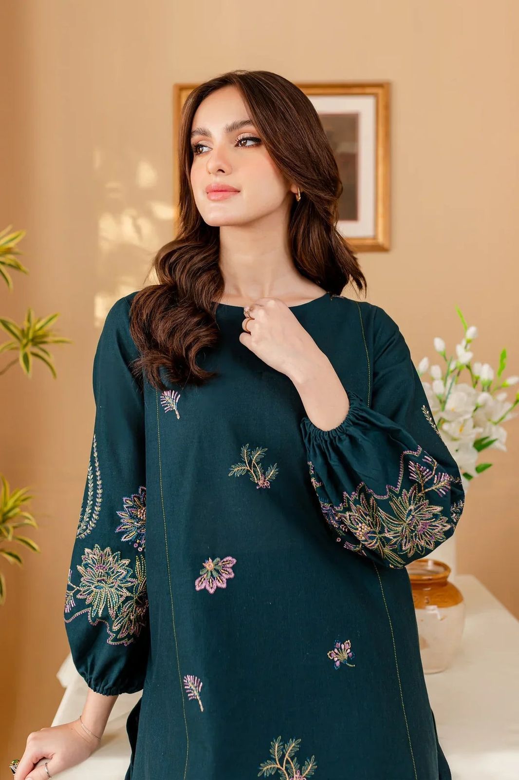 BATIK 2 piece embroidered