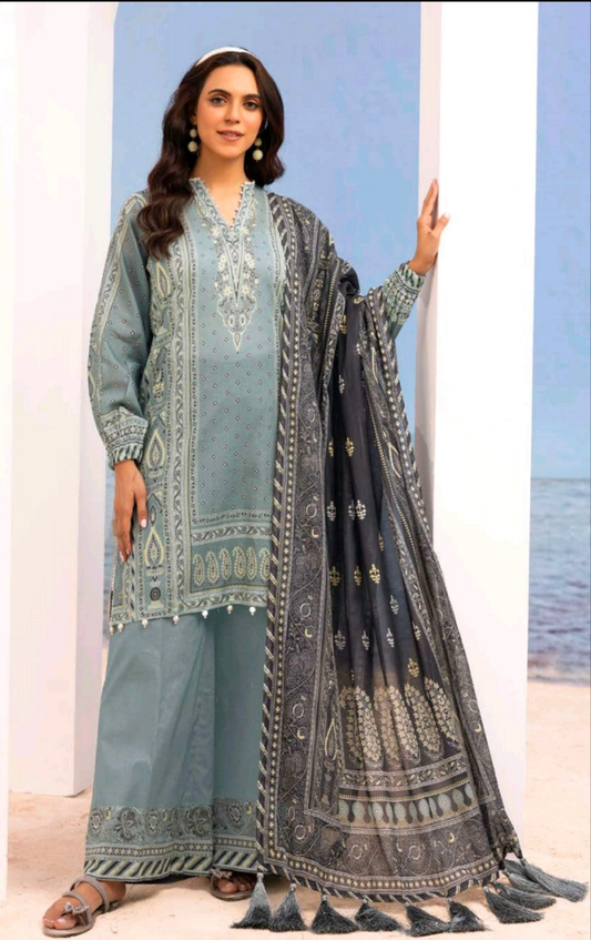 MOTIFZ BY ZOHRA Lawn 3 piece unstitched